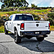 58-421025 Pro-Series Rear Powdercoated Textured Black Bumper