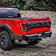 58-421145 Pro-Series Rear Powdercoated Textured Black Bumper