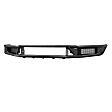 58-61215 Outlaw Series Front Powdercoated Textured Black Bumper
