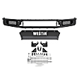 58-61215 Outlaw Series Front Powdercoated Textured Black Bumper