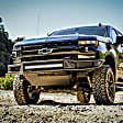 58-61215 Outlaw Series Front Powdercoated Textured Black Bumper