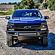 58-61215 Outlaw Series Front Powdercoated Textured Black Bumper