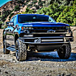 58-61215 Outlaw Series Front Powdercoated Textured Black Bumper
