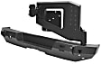 59-82015A WJ2 Series Rear Powdercoated Black Bumper
