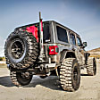 59-82035A WJ2 Series Rear Powdercoated Black Bumper