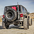 59-82035A WJ2 Series Rear Powdercoated Black Bumper