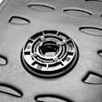 74-06-11005 Front Row Profile Series Molded Floor Liner, Black Made of Rubber