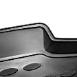74-24-41030 Front and Rear Profile Series Molded Floor Liner, Black Made of Rubberized Polymer