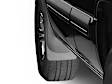 110006 Front, Driver and Passenger Side Mud Flaps, Black, Plastic, DigitalFit Series