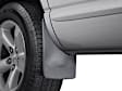110007 Front, Driver or Passenger Side Mud Flaps, Black, Plastic, DigitalFit Series