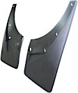 110008 Front, Driver and Passenger Side Mud Flaps, Black, Plastic, DigitalFit Series