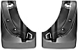 110039 Front, Driver or Passenger Side Mud Flaps, Black, Plastic, DigitalFit Series
