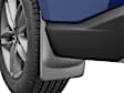 110139 Front, Driver or Passenger Side Mud Flaps, Black, Thermoplastic