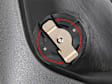 110139 Front, Driver or Passenger Side Mud Flaps, Black, Thermoplastic