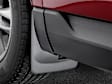 110139 Front, Driver or Passenger Side Mud Flaps, Black, Thermoplastic