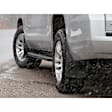 110144-120144 Front and Rear, Driver and Passenger Side Mud Flaps, Black, Rubber, MudFlap Series