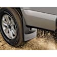 110144-120144 Front and Rear, Driver and Passenger Side Mud Flaps, Black, Rubber, MudFlap Series