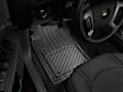 11AVMOTHSB Universal Front and Rear Floor Mats, Black, Rubberized Thermoplastic, Front (27 in. Length x 19 in. Width), Rear (16 in. Length x 56 in. Width), Trim To Fit