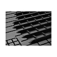 11AVMSBHD Heavy Duty Trim-To-Fit Series Molded Floor Liner, Black Made of Rubber