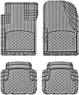 11AVMSG All-Vehicle Trim-to-Fit Series Flat Floor Mat, Gray Made of Rubberized Thermoplastic Elastomer