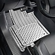 11AVMSG All-Vehicle Trim-to-Fit Series Flat Floor Mat, Gray Made of Rubberized Thermoplastic Elastomer