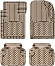 11AVMST All-Vehicle Trim-to-Fit Series Flat Floor Mat, Tan Made of Rubberized Thermoplastic Elastomer