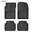 11AVMST All-Vehicle Trim-to-Fit Series Flat Floor Mat, Tan Made of Rubberized Thermoplastic Elastomer