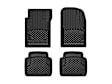 11TTFSB FloorLiner Series Molded Floor Liner, Black Made of Rubberized Thermoplastic Elastomer