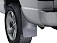 120007 Rear, Driver or Passenger Side Mud Flaps, Black, Plastic, DigitalFit Series