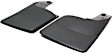 120008 Rear, Driver and Passenger Side Mud Flaps, Black, Plastic, DigitalFit Series