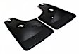 120011 Rear, Driver or Passenger Side Mud Flaps, Black, Plastic, DigitalFit Series