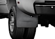 120025 Rear, Driver and Passenger Side Mud Flaps, Black, Plastic, DigitalFit Series