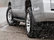 120127 Rear, Driver and Passenger Side Mud Flaps, Black, Thermoplastic, DigitalFit Series