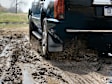 120127 Rear, Driver and Passenger Side Mud Flaps, Black, Thermoplastic, DigitalFit Series
