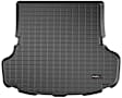 401067 Cargo Mat, Molded Cargo Liner, Black, Made of Thermoplastic, Cargo Liner Series