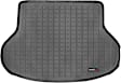 40122 Cargo Mat, Molded Cargo Liner, Black, Made of Thermoplastic, DigitalFit Series
