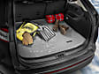 2020 Toyota Highlander - Cargo Mat, Black, Molded Cargo Liner, Sport Utility, Behind 3rd Row Seating, Trimming Is Required For Models Equipped With Optional Subwoofer, Made of Thermoplastic