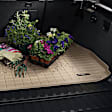 2021 Jeep Grand Cherokee L - Cargo Mat, Black, Molded Cargo Liner, Behind Third Row Seating, Fits Vehicles with 3rd Row Seating, Made of Rubber