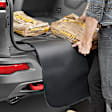 2022 Toyota Corolla Cross - Cargo Mat, Molded Cargo Liner, AWD, Behind 2nd Row, Black, Made of Rubberized/Thermoplastic
