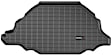 40811 Cargo Mat, Molded Cargo Liner, Black, Made of Rubber, Cargo Liner Series