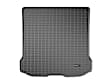 40955 Cargo Mat, Molded Cargo Liner, Black, Made of Rubber, Cargo Liner Series
