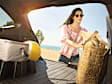 411412 Cargo Mat, Molded Cargo Liner, Tan, Made of Thermoplastic, Cargo Liner Series