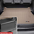 411510IMSK Cargo Mat, Molded Cargo Liner, Tan, Made of Rubberized Thermoplastic Elastomer, SeatBack Cargo Liner HP Series