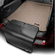 411554SK Cargo Mat, Molded Cargo Liner, Tan, Made of Rubber