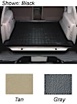2009 Volvo XC90 - Cargo Mat, Molded Cargo Liner, Behind 2nd Row Seating, Tan, Made of Thermoplastic