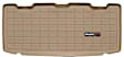 41340 Cargo Mat, Molded Cargo Liner, Tan, Made of Thermoplastic, DigitalFit Series