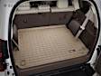 41476 Cargo Mat, Molded Cargo Liner, Tan, Made of Thermoplastic, DigitalFit Series
