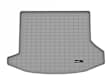 421806 Cargo Mat, Molded Cargo Liner, Gray, Made of Rubberized Thermoplastic Elastomer