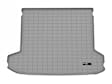 421809 Cargo Mat, Molded Cargo Liner, Gray, Made of Rubberized Thermoplastic Elastomer