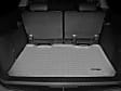 2009 GMC Yukon - Cargo Mat, Gray, Molded Cargo Liner, Sport Utility, Behind 3rd Row Seating, Made of Thermoplastic
